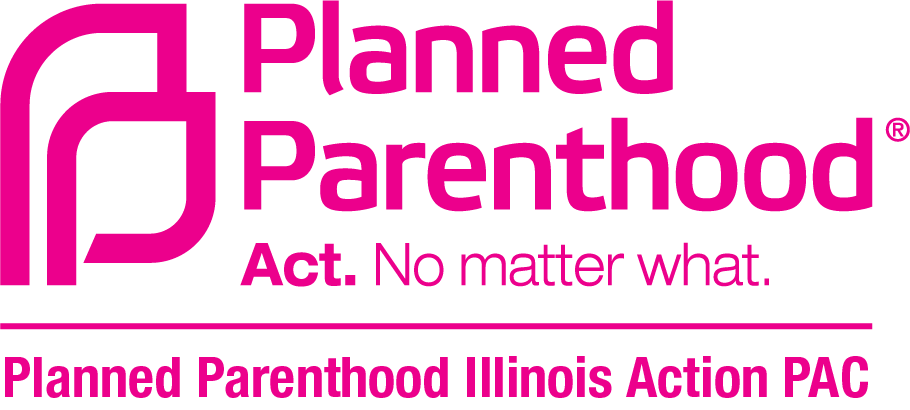 Logo_PAC_Action Pink_tagline_transparent Planned Parenthood Illinois Action Endorsed